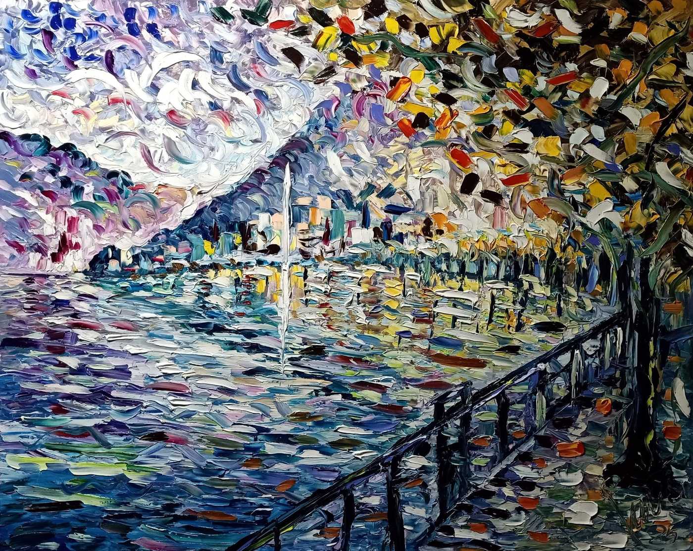 Parco Ciani, luce che scorre